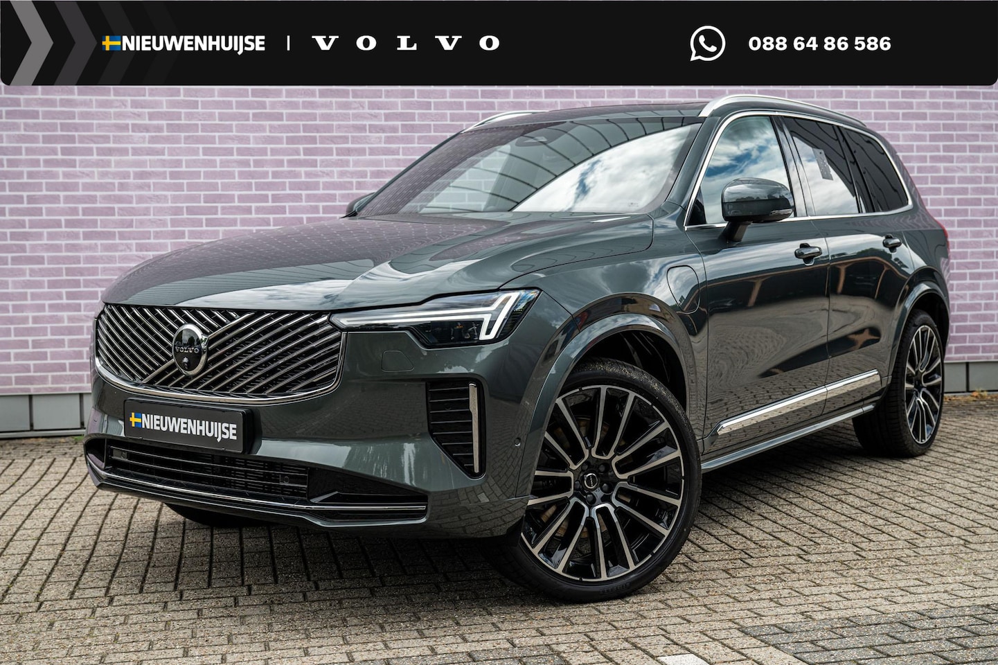 Volvo XC90 - 2.0 T8 Plug-in hybrid AWD Ultra Bright Exec. Ed. Executive | Luchtvering | Gelaagd Glas | - AutoWereld.nl