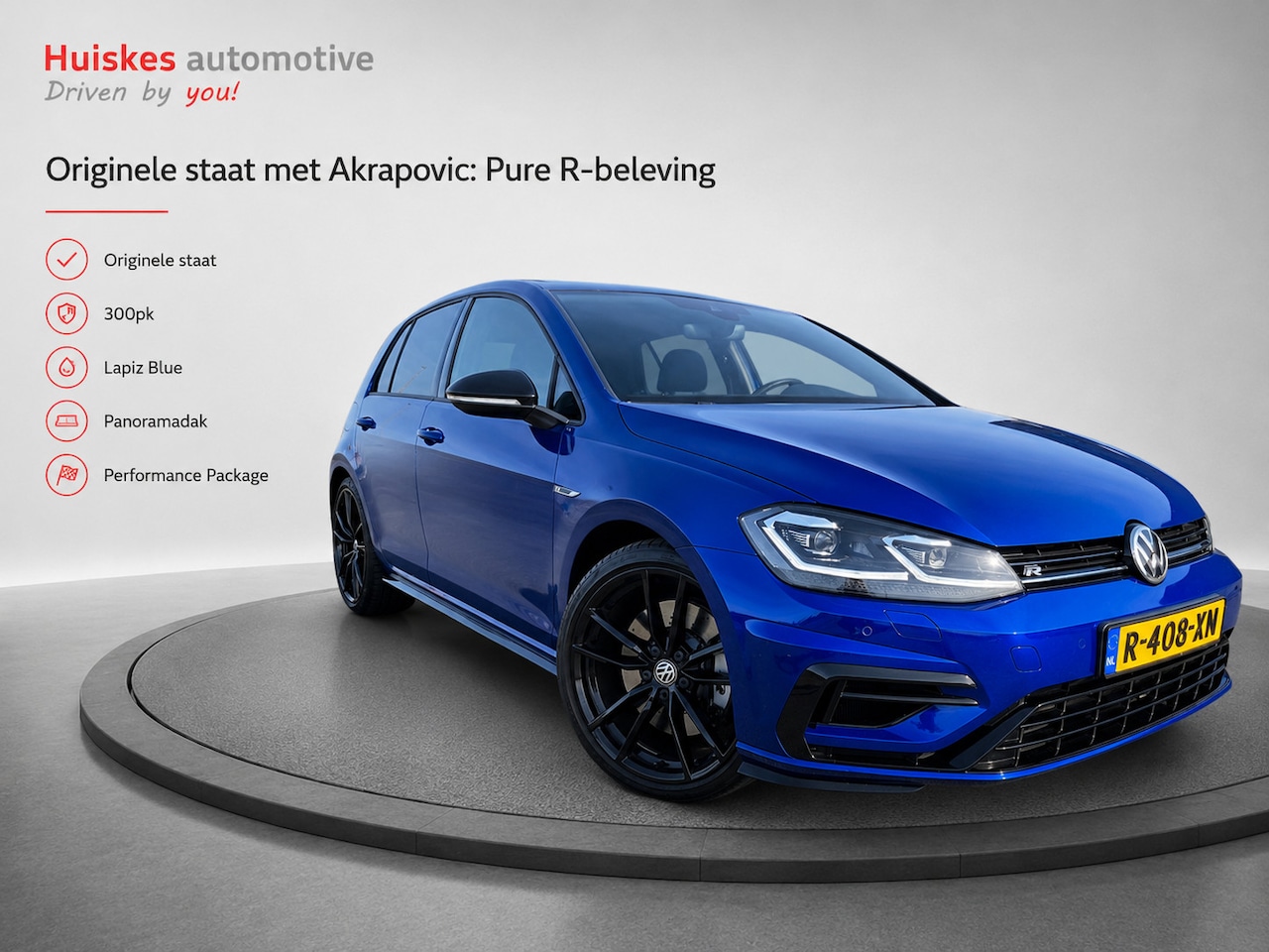 Volkswagen Golf - 2.0 TSI R 4Motion Akra/Pano/DCC/ACC/Lage km - AutoWereld.nl