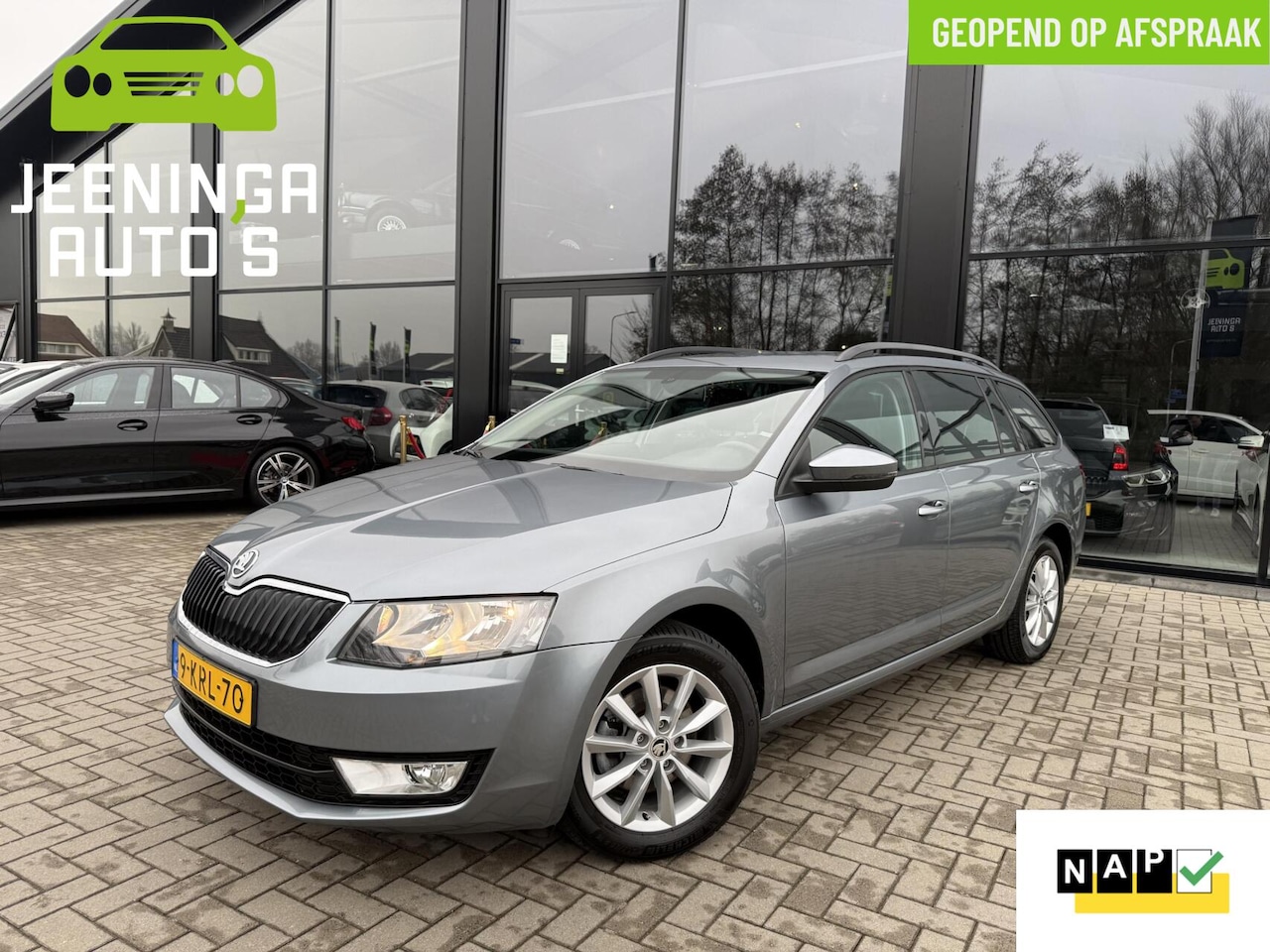 Skoda Octavia Combi - 1.2 TSI Greentech Ambition Businessline|Clima|Navi|PDC|NAP - AutoWereld.nl