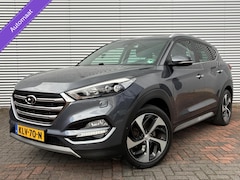 Hyundai Tucson - 1.6 T-GDi Comfort 4WD Autom Led Cruise Leer Camera Navi Hoge Instap Perfecte Staat Eerste