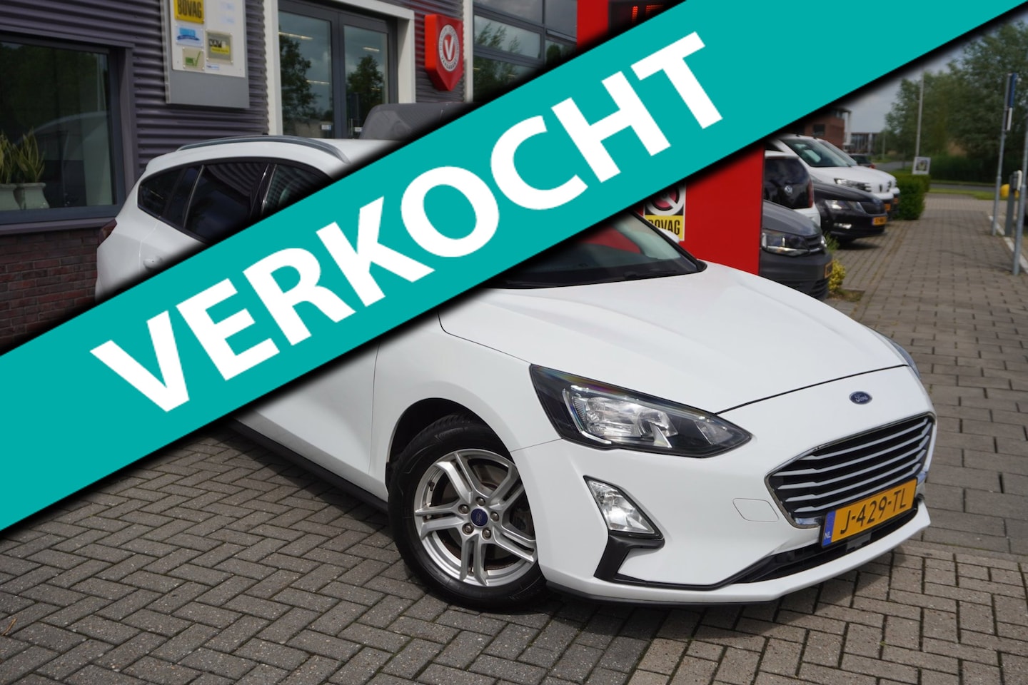 Ford Focus Wagon - 1.0 EcoBoost Hybrid Trend Edition Business / Camera / Climate control / Navi - AutoWereld.nl