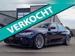 BMW M3 - 3-serie Competition | Tansanitblau II metallic | Two Tone Leder | Kuipstoelen | 360 cam |