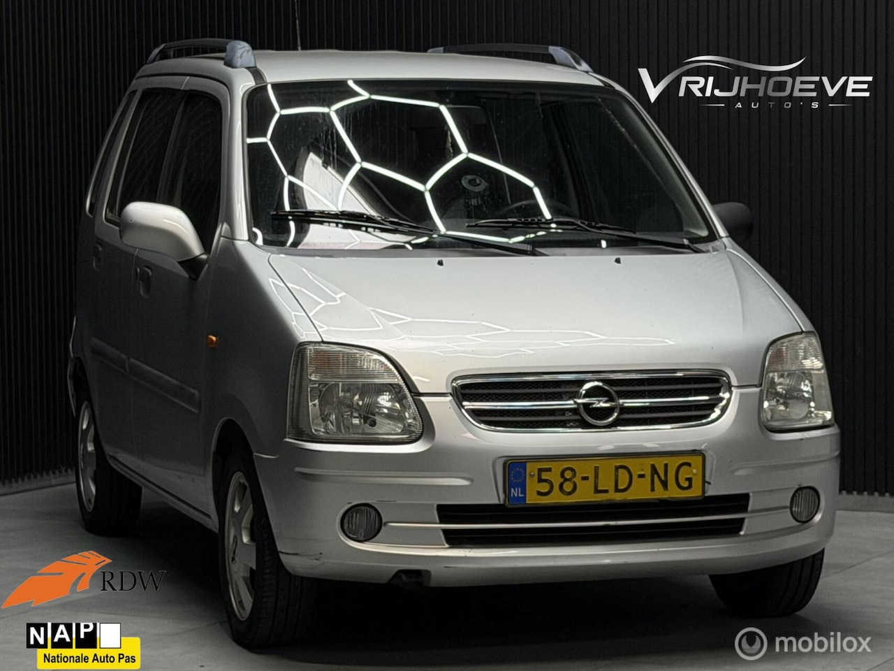 Opel Agila - 1.2-16V Elegance|NAP|APK|ELEKRAMEN|STUURBEKR - AutoWereld.nl