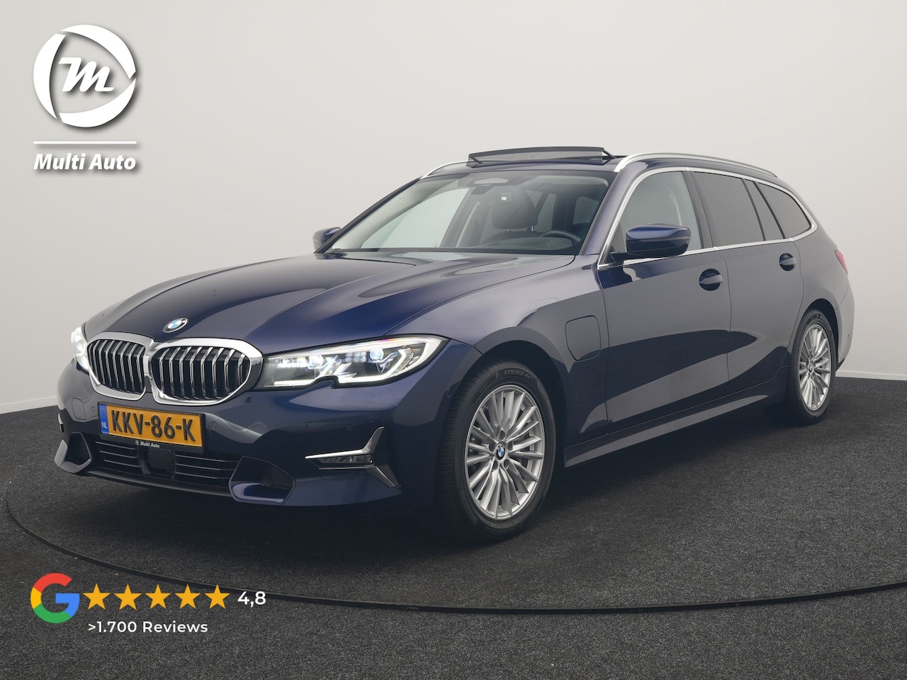 BMW 3-serie Touring - 330e Luxury Line PHEV 293pk Dealer O.H. | Trekhaak Af Fabriek | Panodak | Head Up | Adapti - AutoWereld.nl