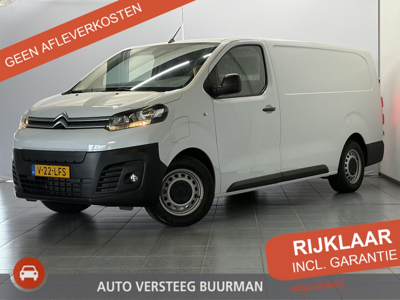 Citroën ë-Jumpy - L3 136 75 kWh Cruise control, Airco, Parkeersensoren, Mistlampen, Apple carplay/Android au - AutoWereld.nl