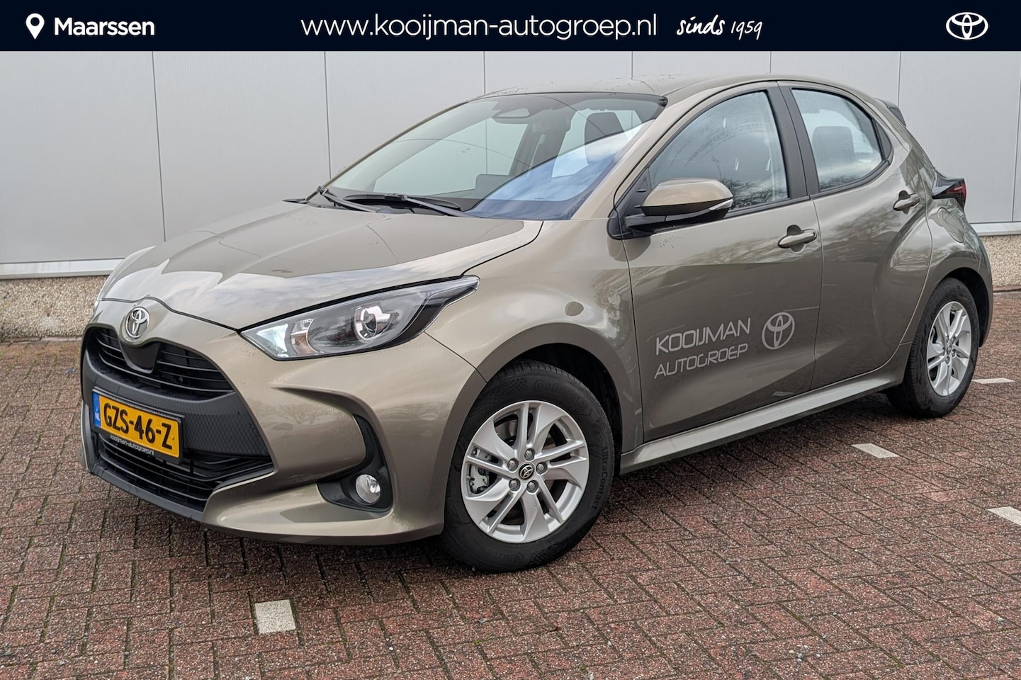 Toyota Yaris - 1.5 Hybrid 115 Active L.M. Velgen - Apple Carplay / Android Auto - Oxide Bronze metallic - AutoWereld.nl