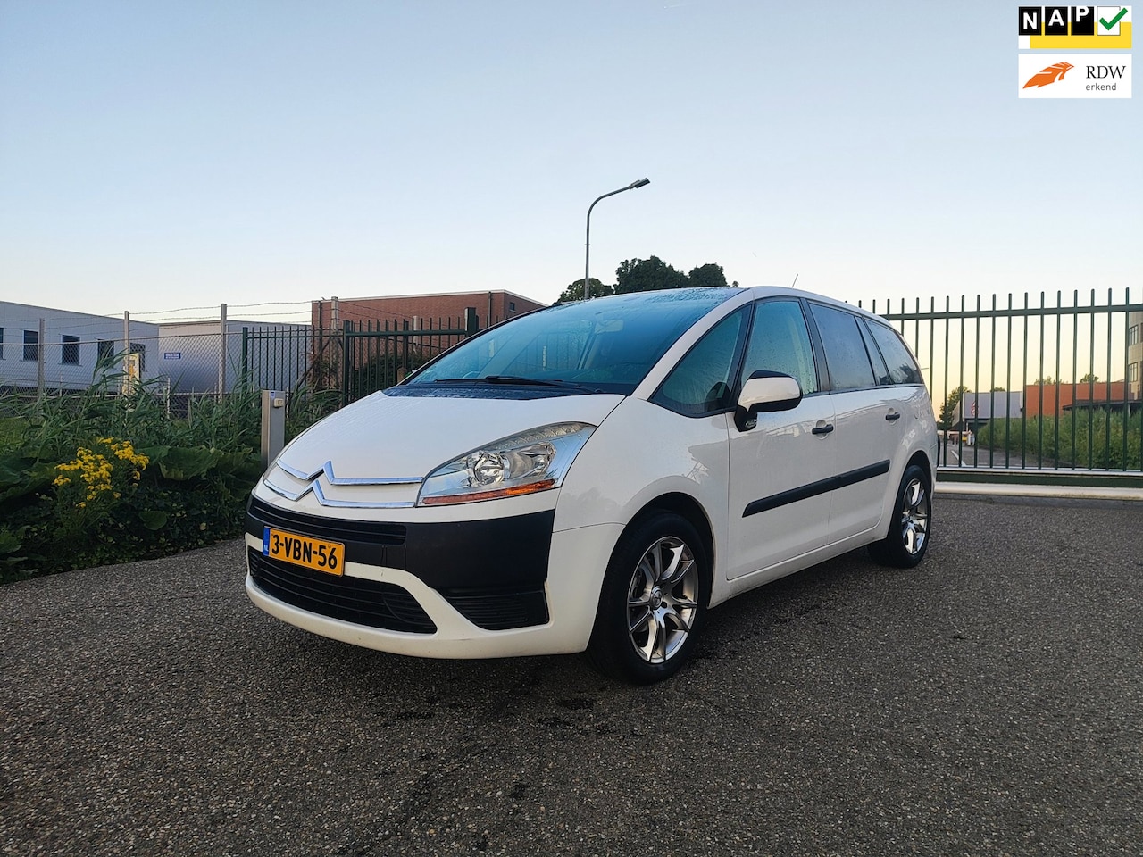 Citroën Grand C4 Picasso - 1.6 HDI Prestige Grijs kenteken! Airco! Apk! Nap!!! - AutoWereld.nl
