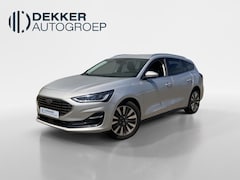 Ford Focus Wagon - 1.0 EcoBoost Hybrid 125 pk Titanium X AGR stoelen - Navigatie - Apple Carplay/ Android Aut