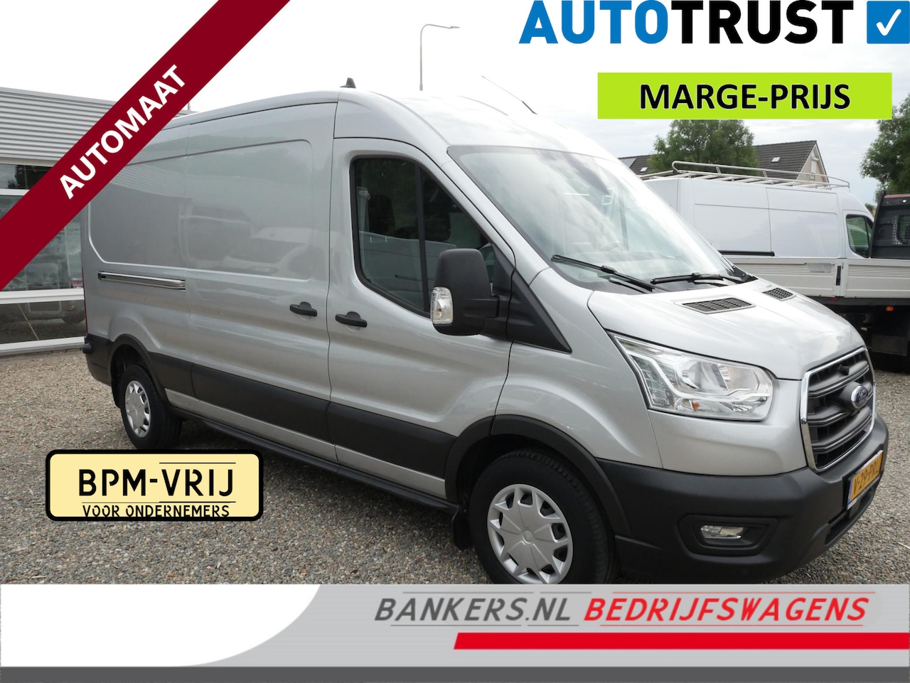 Ford Transit - 2.0 TDCI 130PK L3H2 Automaat Airco MARGEPRIJS - AutoWereld.nl