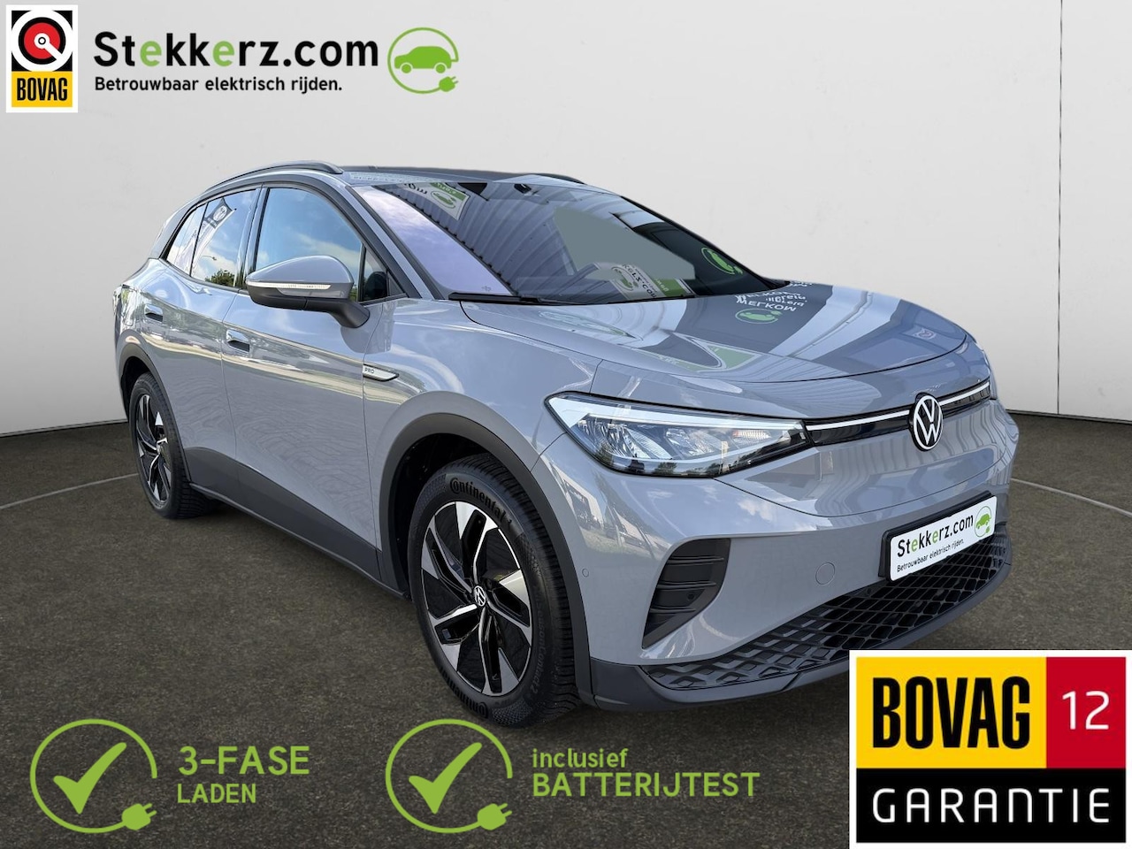 Volkswagen ID.4 - Pro 77 kWh SOH 98%, Leer/Alcantara, Camera, All-in prijs incl. 12 Mnd. Bovag Garantie. - AutoWereld.nl