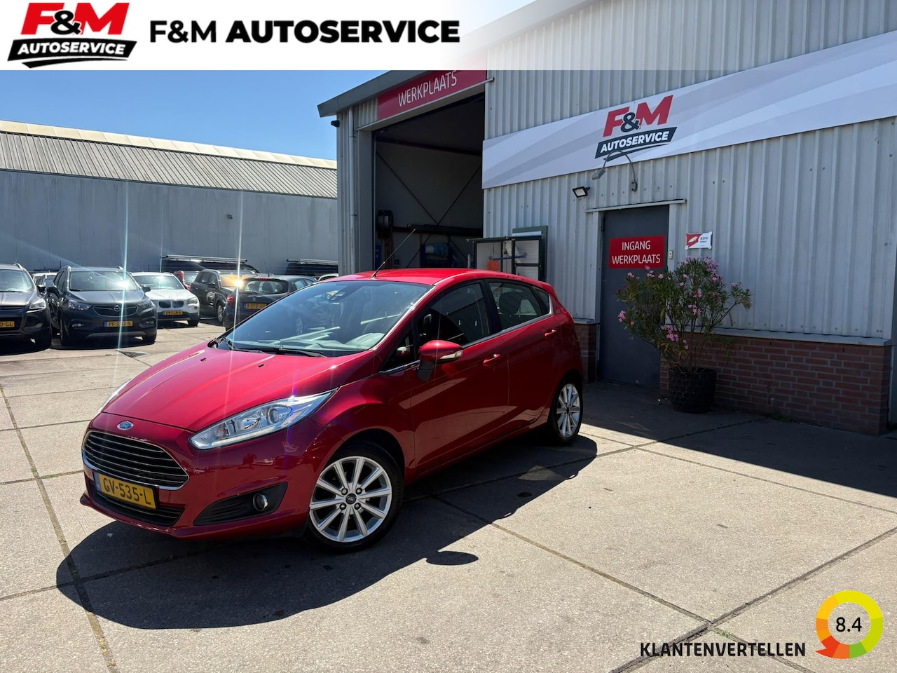 Ford Fiesta - 1.0 EcoBoost Titanium Clima, cruise, pdc achter, distributieriem is vervangen! - AutoWereld.nl