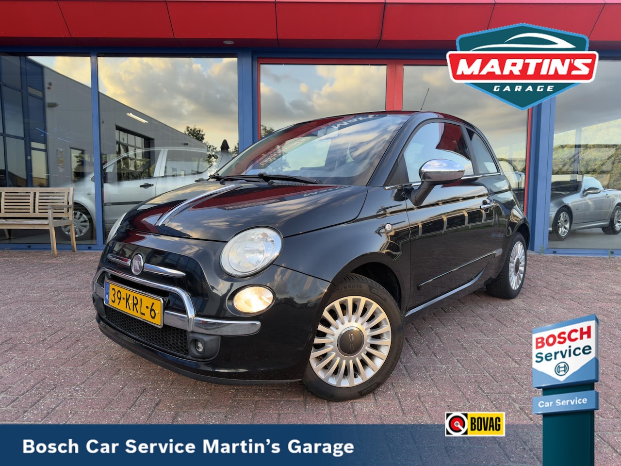 Fiat 500 - 1.2 Sport CARPLAY KOUDE AIRCO NIEUWE KOPPELING! - AutoWereld.nl
