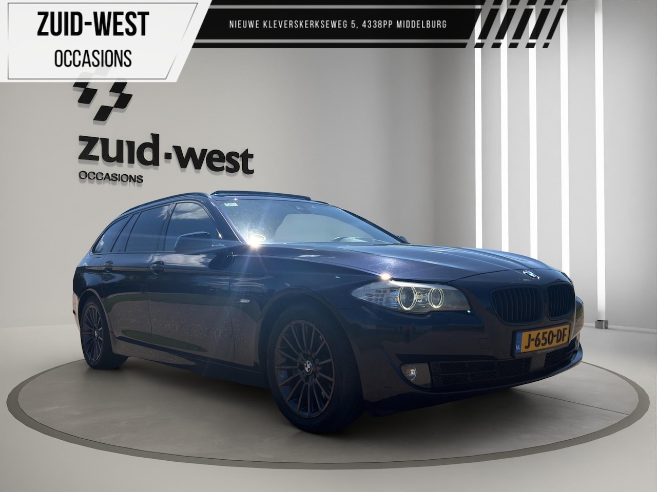 BMW 5-serie Touring - 535xi High Executive 360 Night Pano Memory - AutoWereld.nl