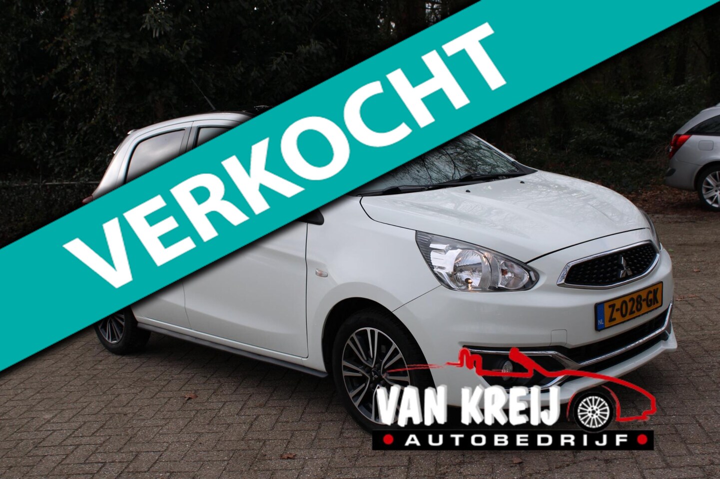 Mitsubishi Space Star - 1.2, Automaat, Airco, Navi, Carplay,66923km - AutoWereld.nl
