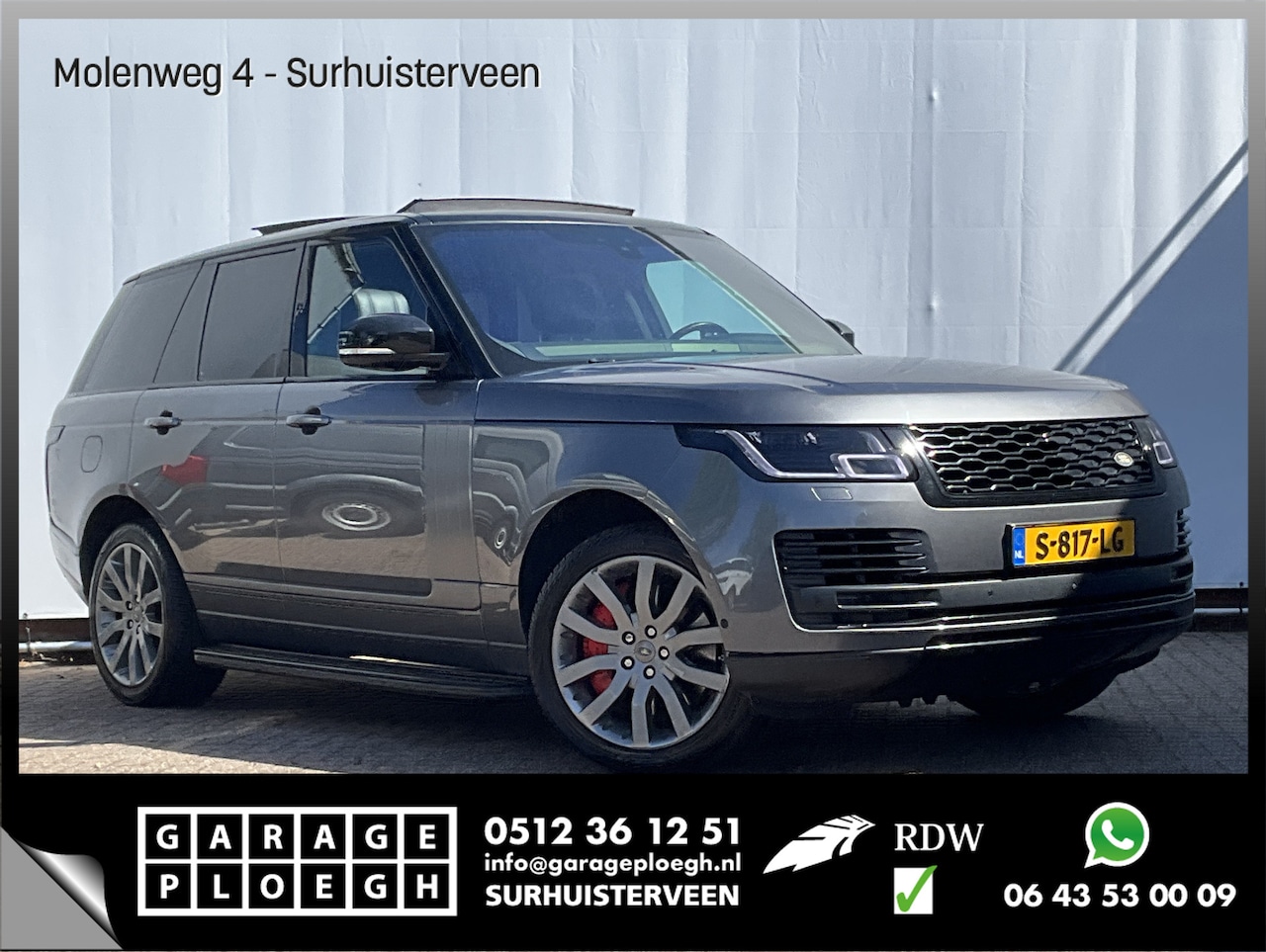 Land Rover Range Rover - P400e Vogue Pano Meridian Memory Leer Luchtvering 360° Dealer-Serviced! PHEV - AutoWereld.nl