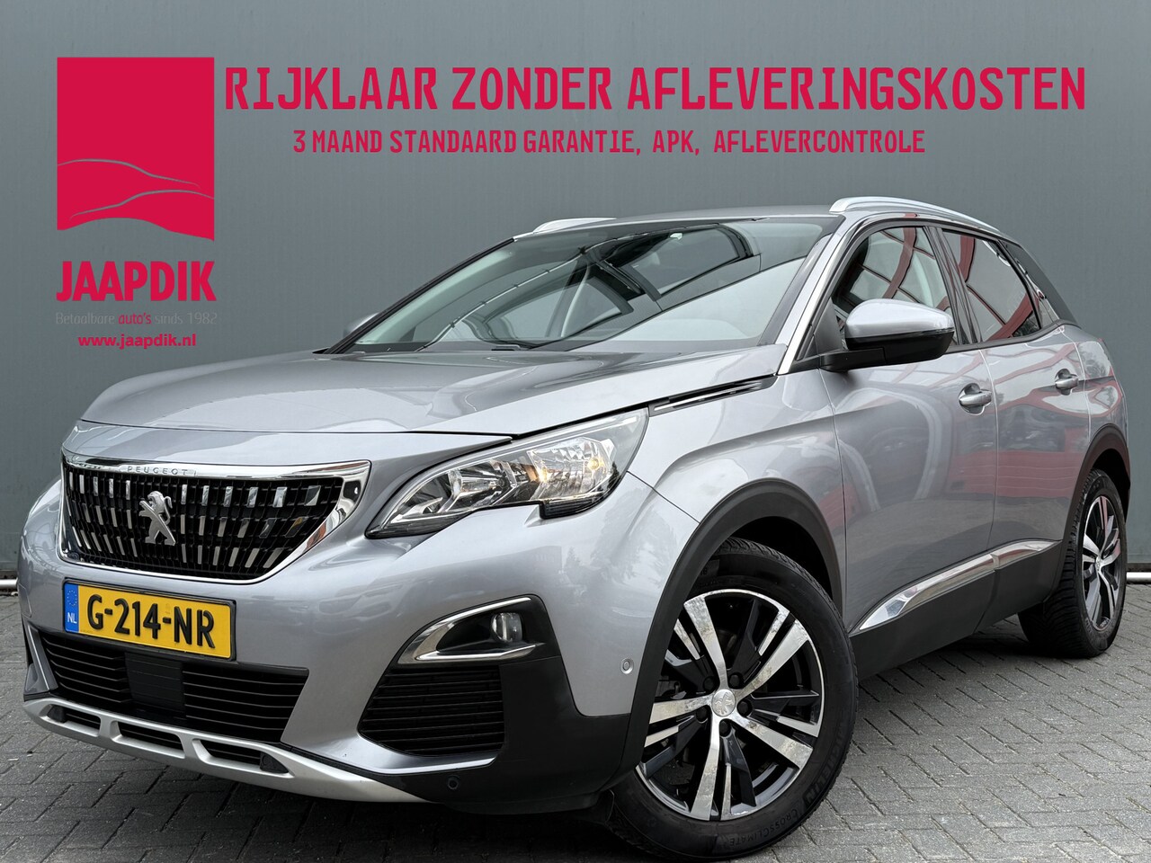 Peugeot 3008 - BWJ 2019 1.2 PureTech 131 PK Blue Lease Premium KEYLESS | HALF LEDER | 360 CAMERA | CARPL - AutoWereld.nl