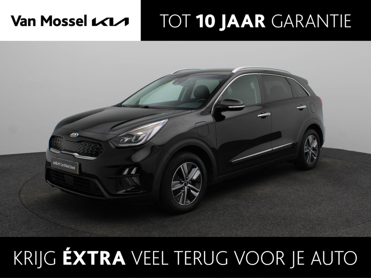 Kia Niro - 1.6 GDi PHEV DynamicPlusLine | Stoel en Stuur Verwarming | camera | Navigatie | Climate Co - AutoWereld.nl