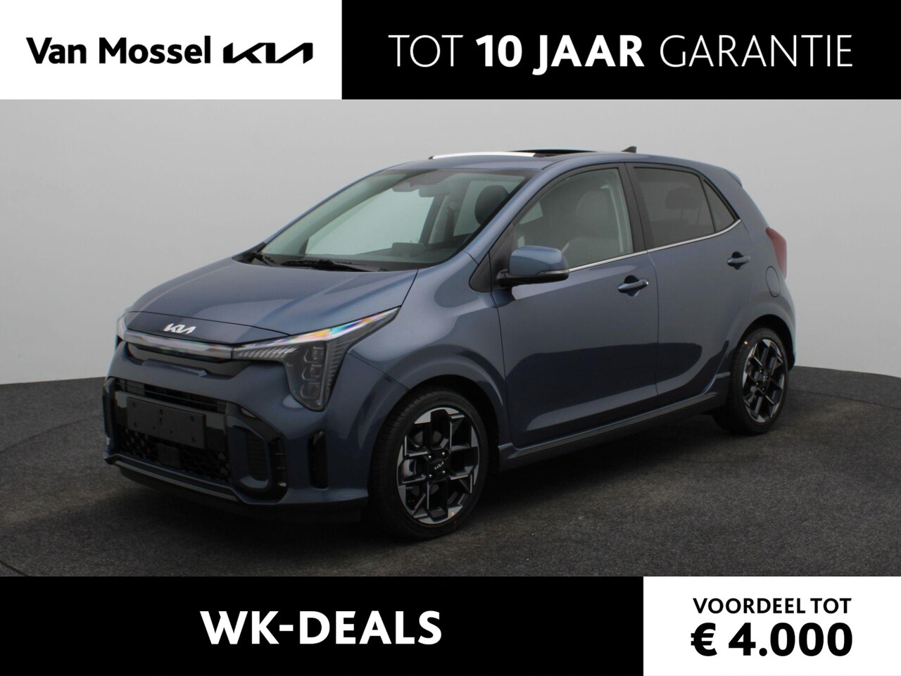 Kia Picanto - 1.0 DPI GT-Line Leder | Schuif/Kanteldak | Stoel/Stuurverwarming | Camera | Navigatie | Cl - AutoWereld.nl