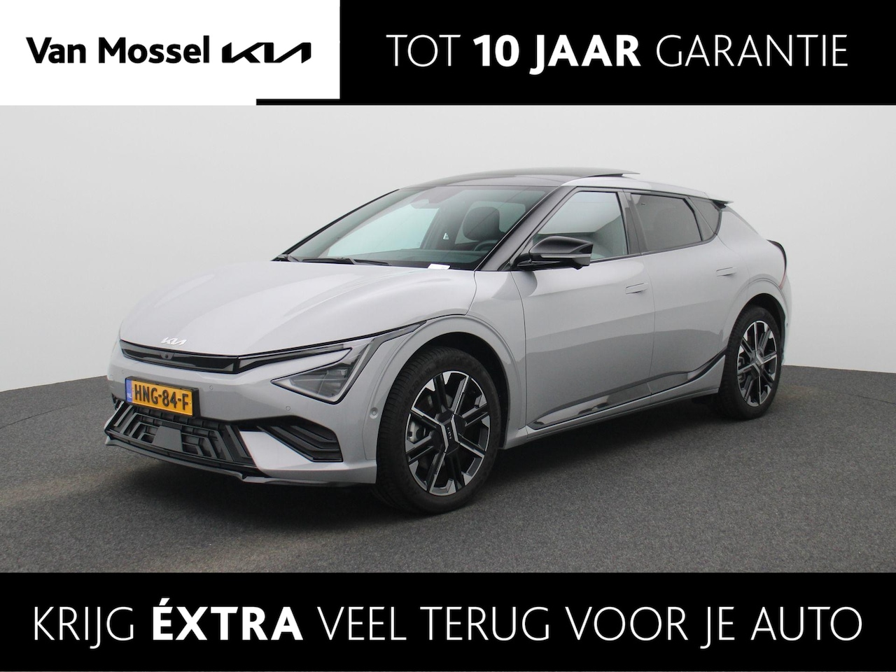 Kia EV6 - GT-Line 84 kWh | Panoramadak | 360° Camera | Meridian Sound System | Elek. Stoelen + Geheu - AutoWereld.nl
