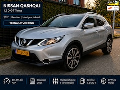 Nissan Qashqai - 1.2 Tekna Grijs 2017 LEDER|PANO|CAMERA|NAP