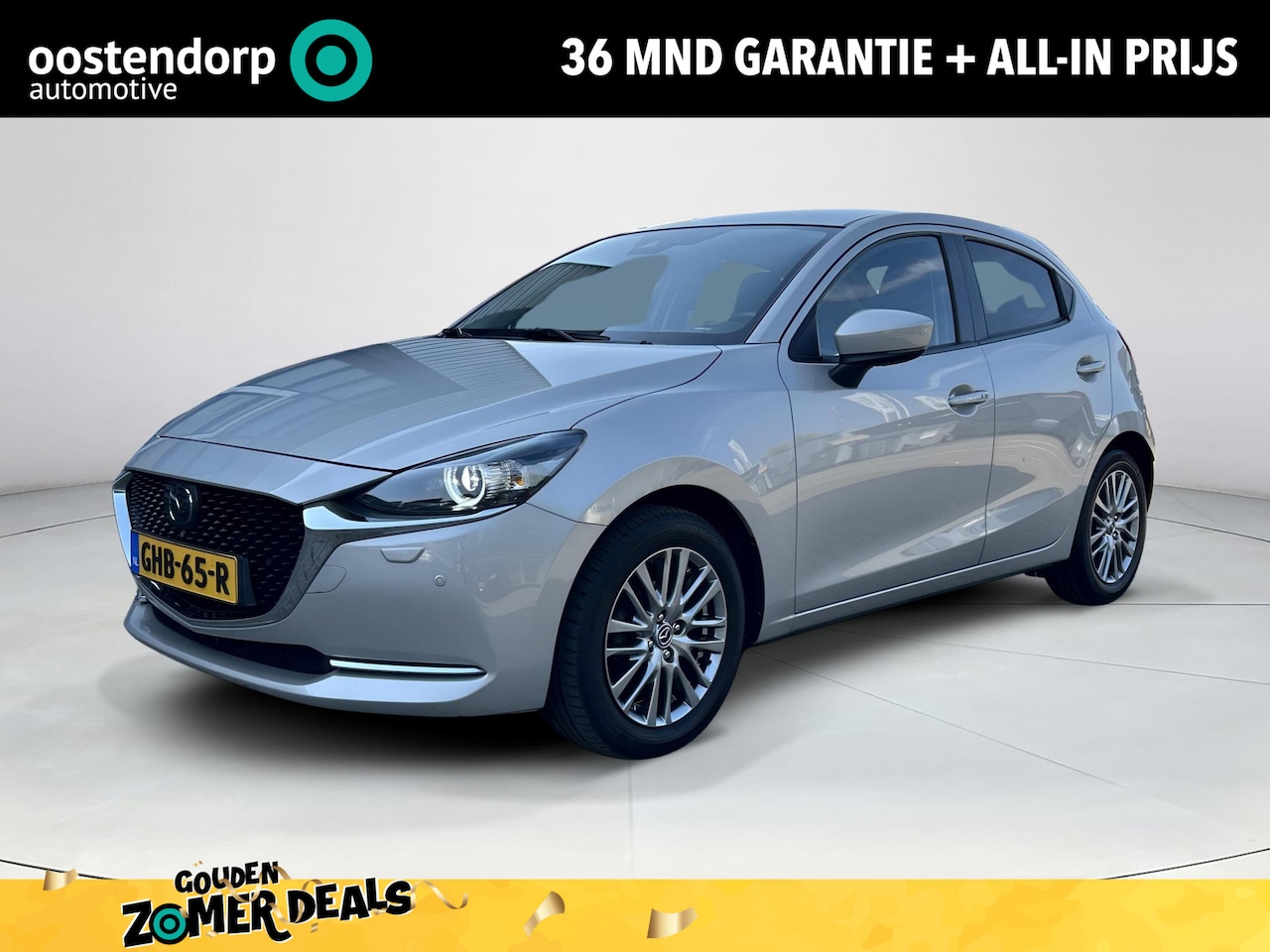 Mazda 2 - 1.5 Skyactiv-G Signature | Apple carplay| Head up display| Climate control| Rondom zicht c - AutoWereld.nl