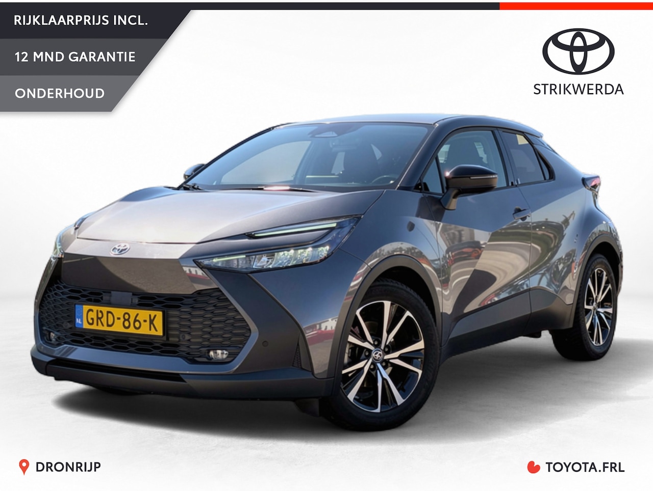 Toyota C-HR - 1.8 Hybrid 140 Dynamic | Dodehoek | All-Season | Keyless | Camera | ACC | Navi | PDC V+A - AutoWereld.nl