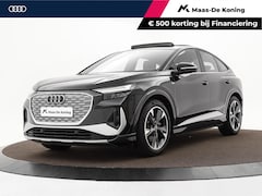 Audi Q4 Sportback e-tron - 35 S Edition 55 kWh 170pk · SOH 91, 9% · Panoramadak · Camera · Head-Up Display · Keyless