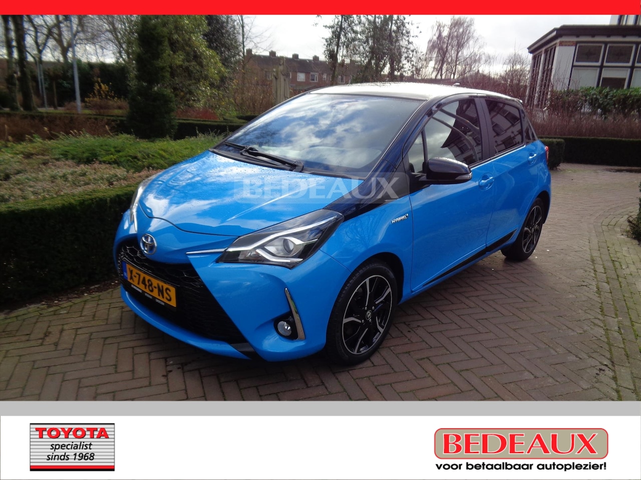 Toyota Yaris - 1.5 Hybrid 100pk 5D CVT SkyBlue Edition, rijklaar met 12 mnd BOVAG garantie , bij Toyota s - AutoWereld.nl