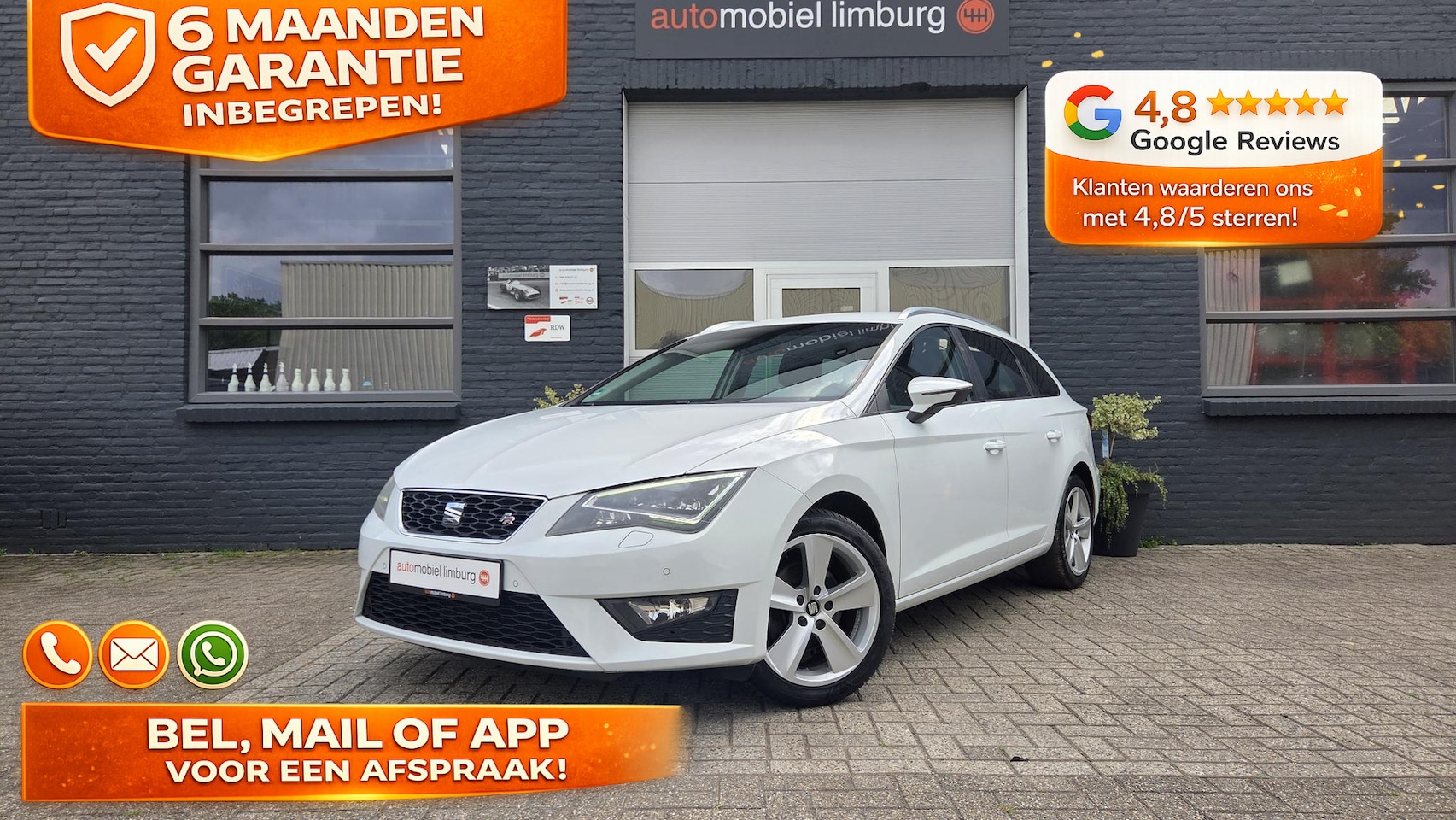 SEAT Leon ST - 1.4 TSI ACT FR Dynamic | LED | NAVIGATIE | WINTERPAKKET | CRUISE CONTROL - AutoWereld.nl