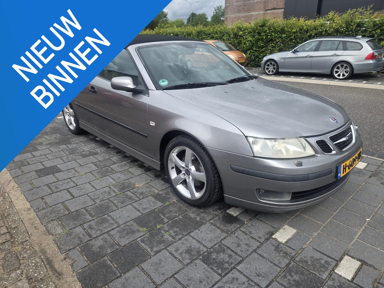 Saab 9-3 Cabrio - 1.8t Linear airco, parkeersensoren , sportvelgen, elektrische kap, enz - AutoWereld.nl