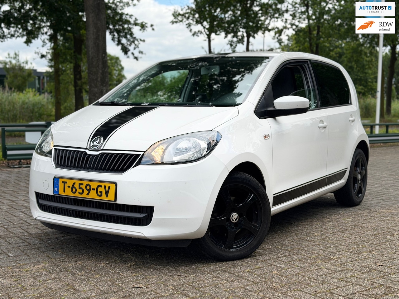Skoda Citigo - 1.0 Greentech Arctic Air Airco, Navigatie, Stoelverwarming, 5DR - AutoWereld.nl