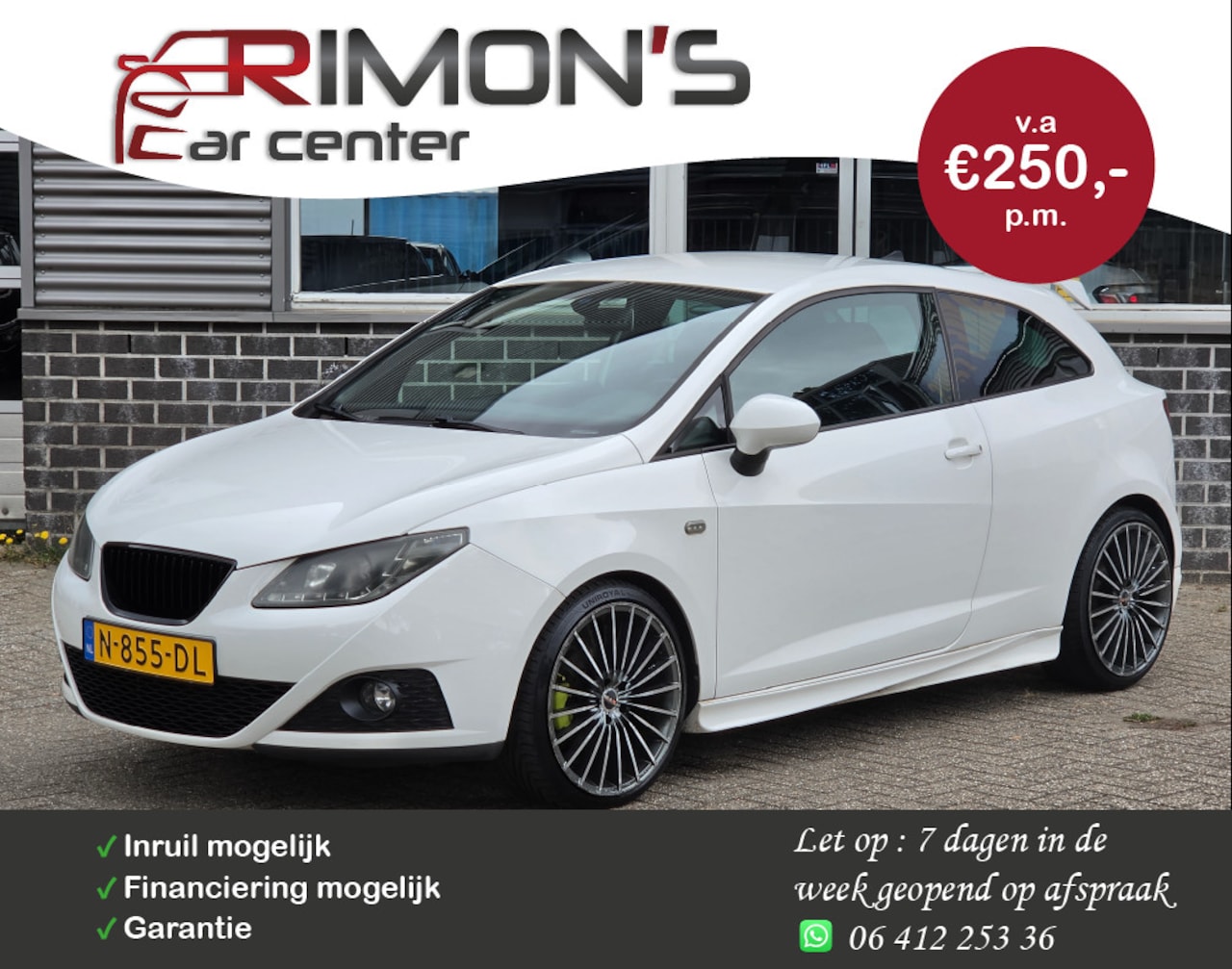 SEAT Ibiza - 1.4 Reference Navi Camera Stoelverwarming - AutoWereld.nl