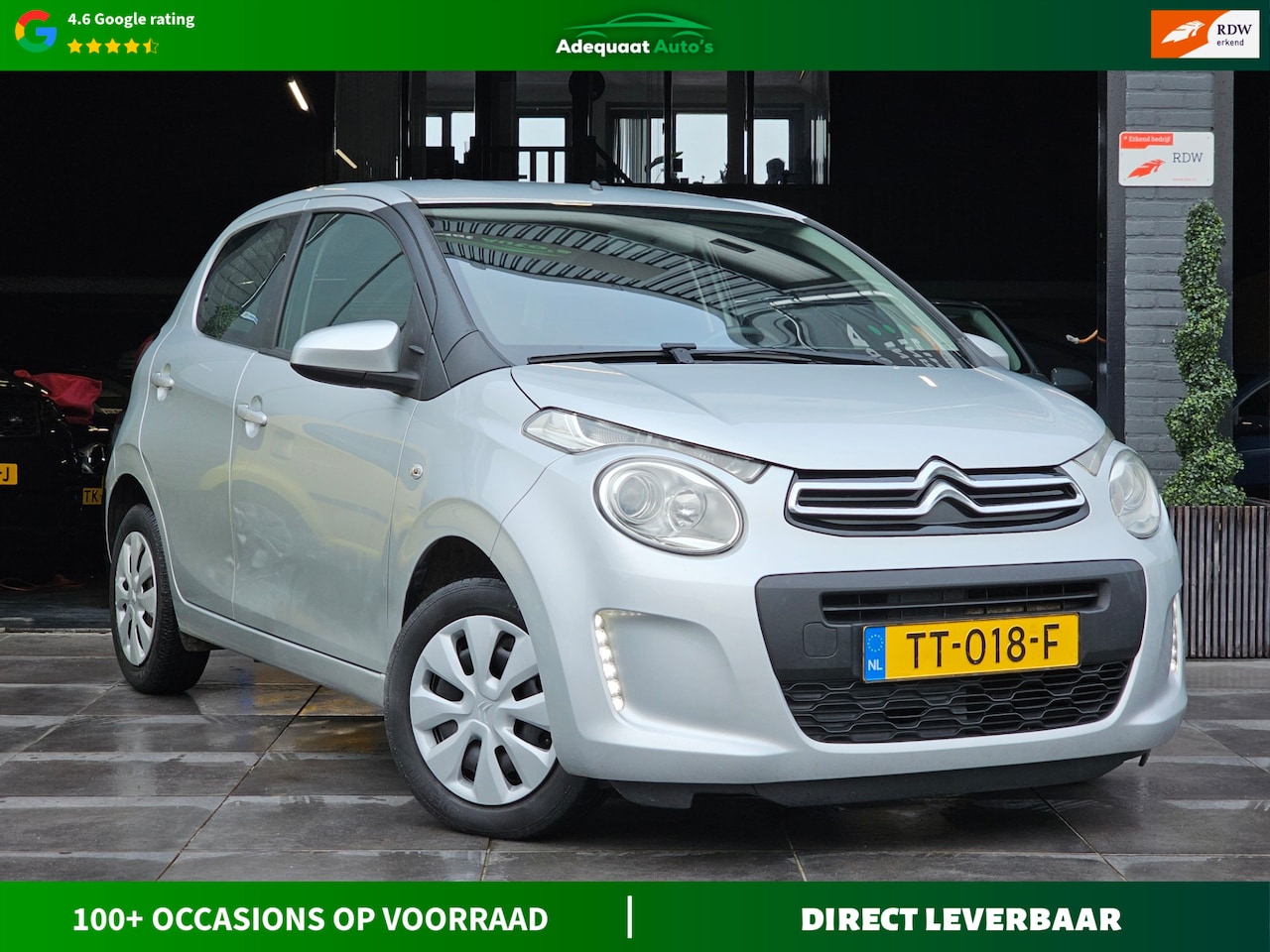 Citroën C1 - 1.0 VTi Feel|BTW Auto|Airco|El Ramen|1e Eig|NAP - AutoWereld.nl