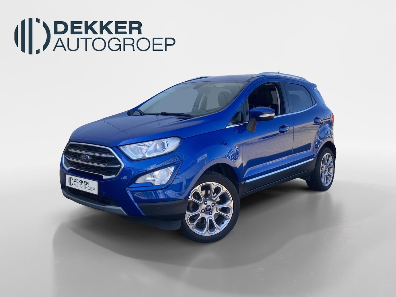 Ford EcoSport - 1.0 EcoBoost 125 pk Titanium Afneembare trekhaak - Winter Pack - 17inch LM velgen - AutoWereld.nl