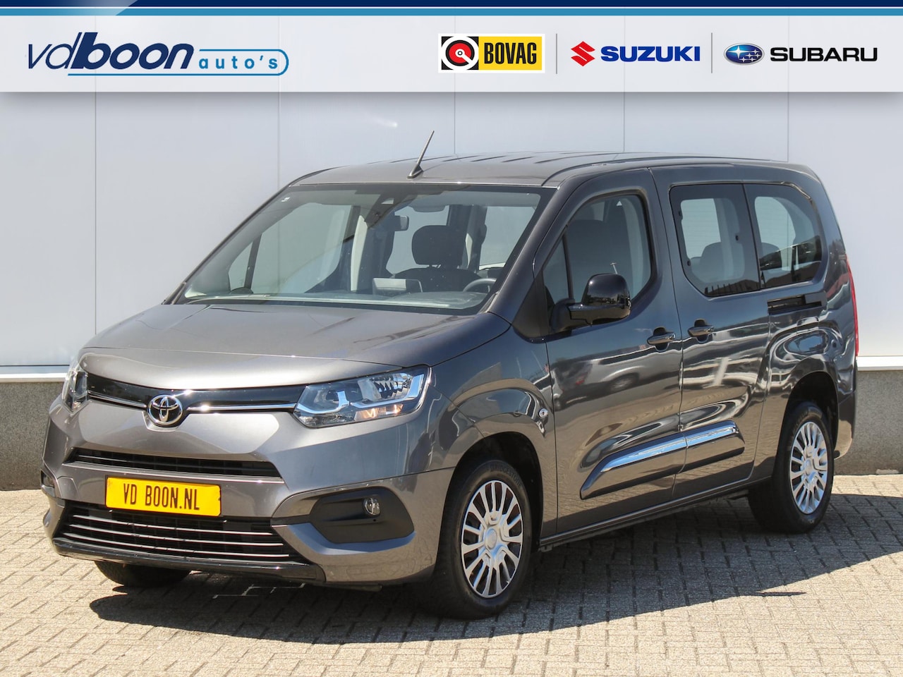 Toyota ProAce City - 1.2 Turbo Dynamic Long 7p. | Navi | Carplay / Android Auto | Airco | Cruise - AutoWereld.nl