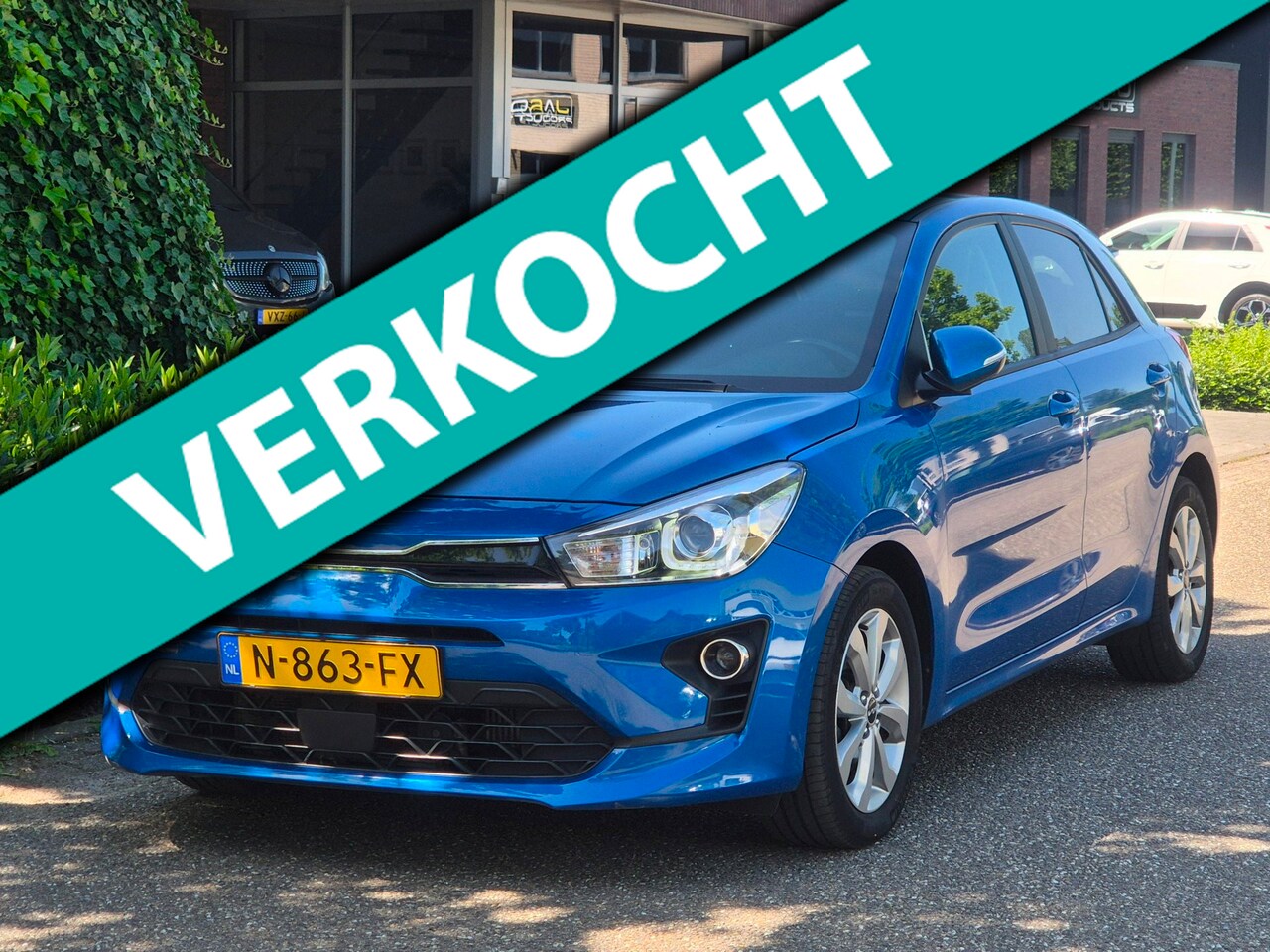 Kia Rio - T-GDi MHEV Dynamic Plus Line Camera CarPlay ACC Navi NAP Automaat Hybride Stoelverwarming - AutoWereld.nl