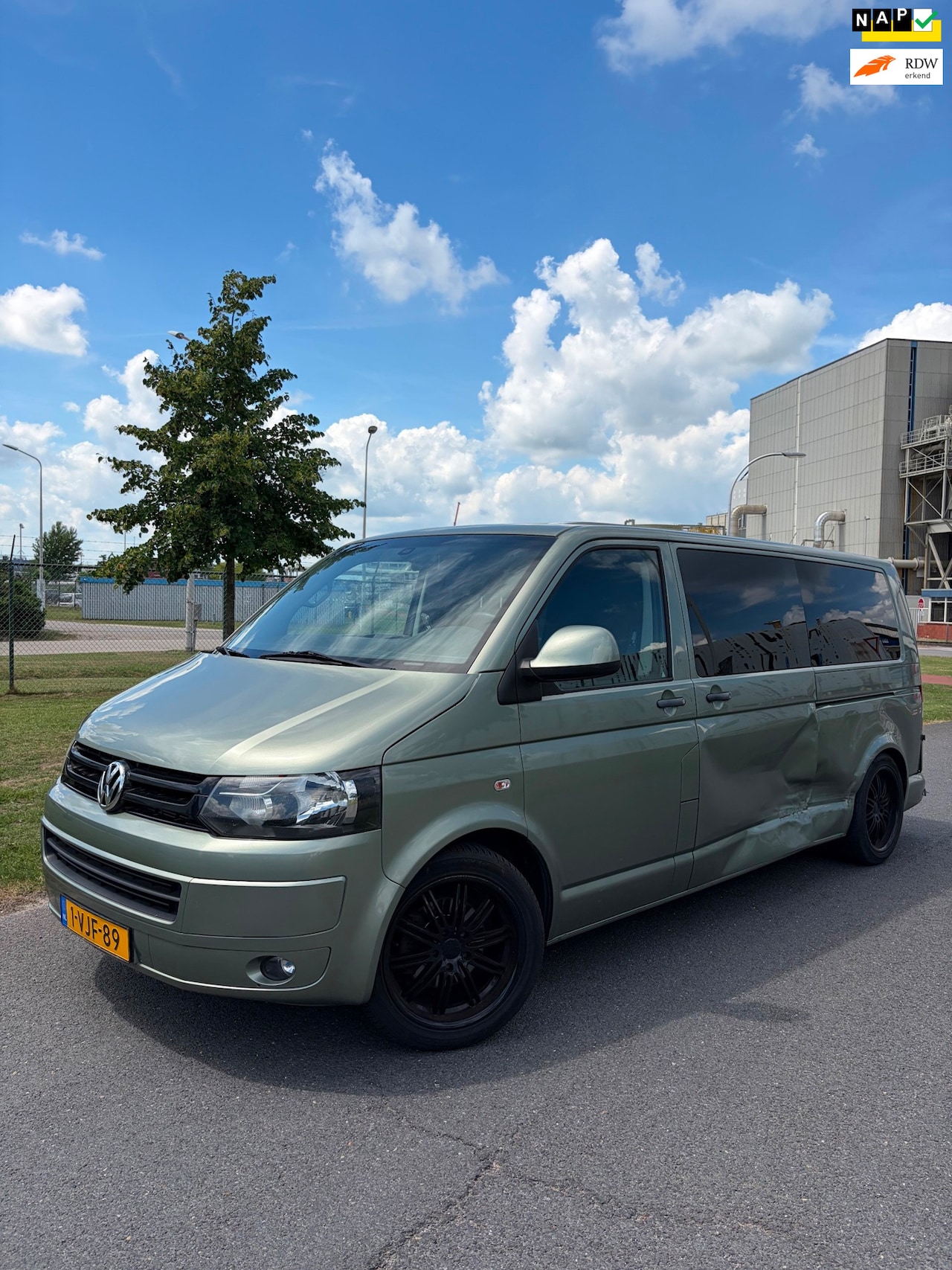 Volkswagen Transporter - 2.0 TDI L2H1 DC Comfortline NAP AUTOMAAT, Lees tekst! - AutoWereld.nl