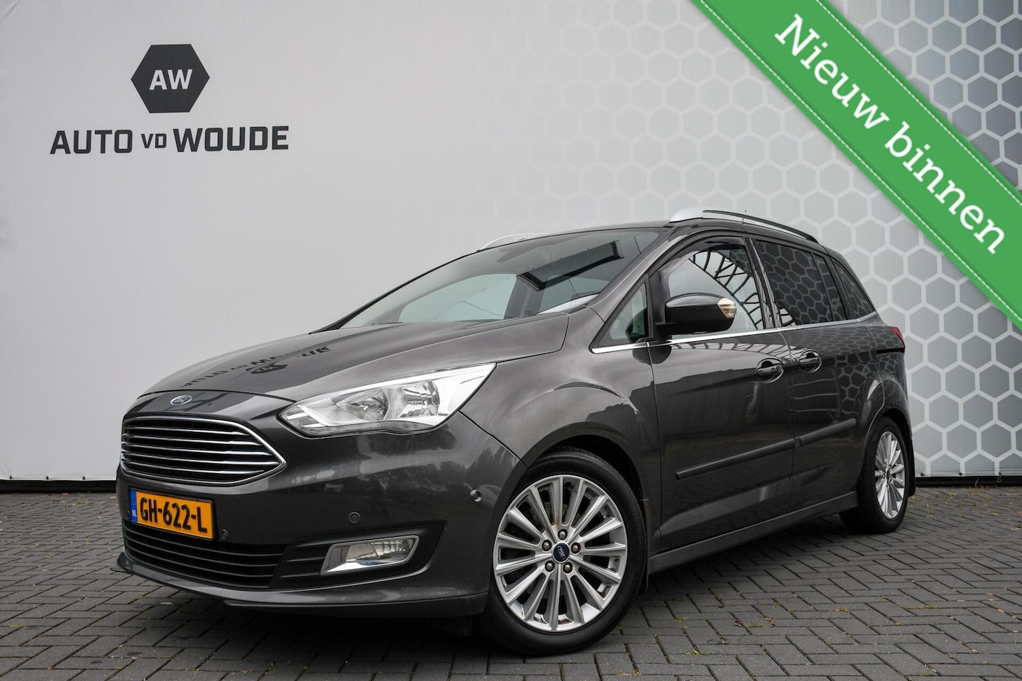 Ford Grand C-Max - 1.0 Titanium Trekhaak Cruise Camera PDC - AutoWereld.nl