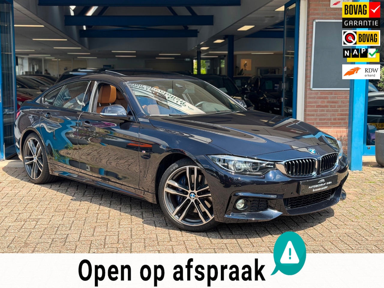 BMW 4-serie Gran Coupé - 420i M-Pakket 2019 AUT NAVI DAK NAP! - AutoWereld.nl