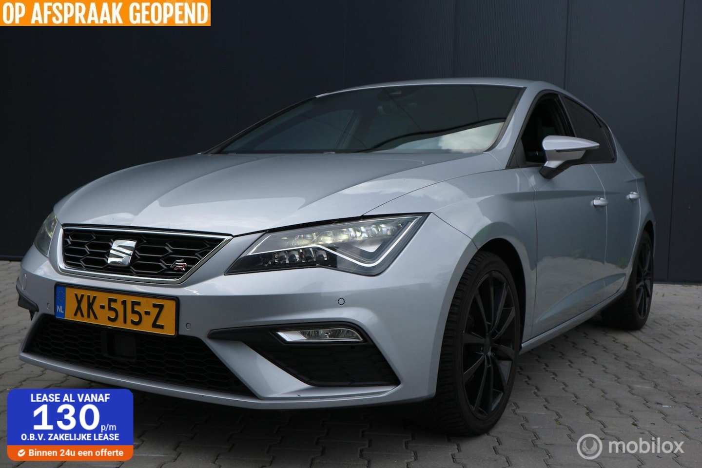 SEAT Leon - 1.5 TSI FR LED-KOPLAMPEN/ECC/NAVIGATIE/2X-PDC/NAP - AutoWereld.nl