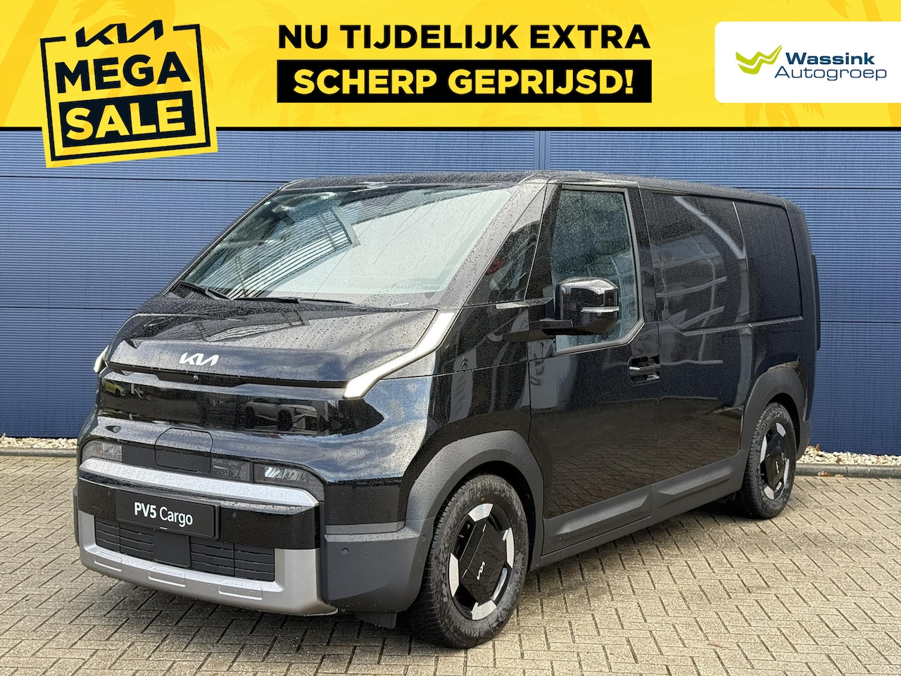 Kia PV5 - Cargo L2 3D 71,2kWh Elite | Warmtepomp | Navigatie | 360 Graden Camera | Climate Control | - AutoWereld.nl