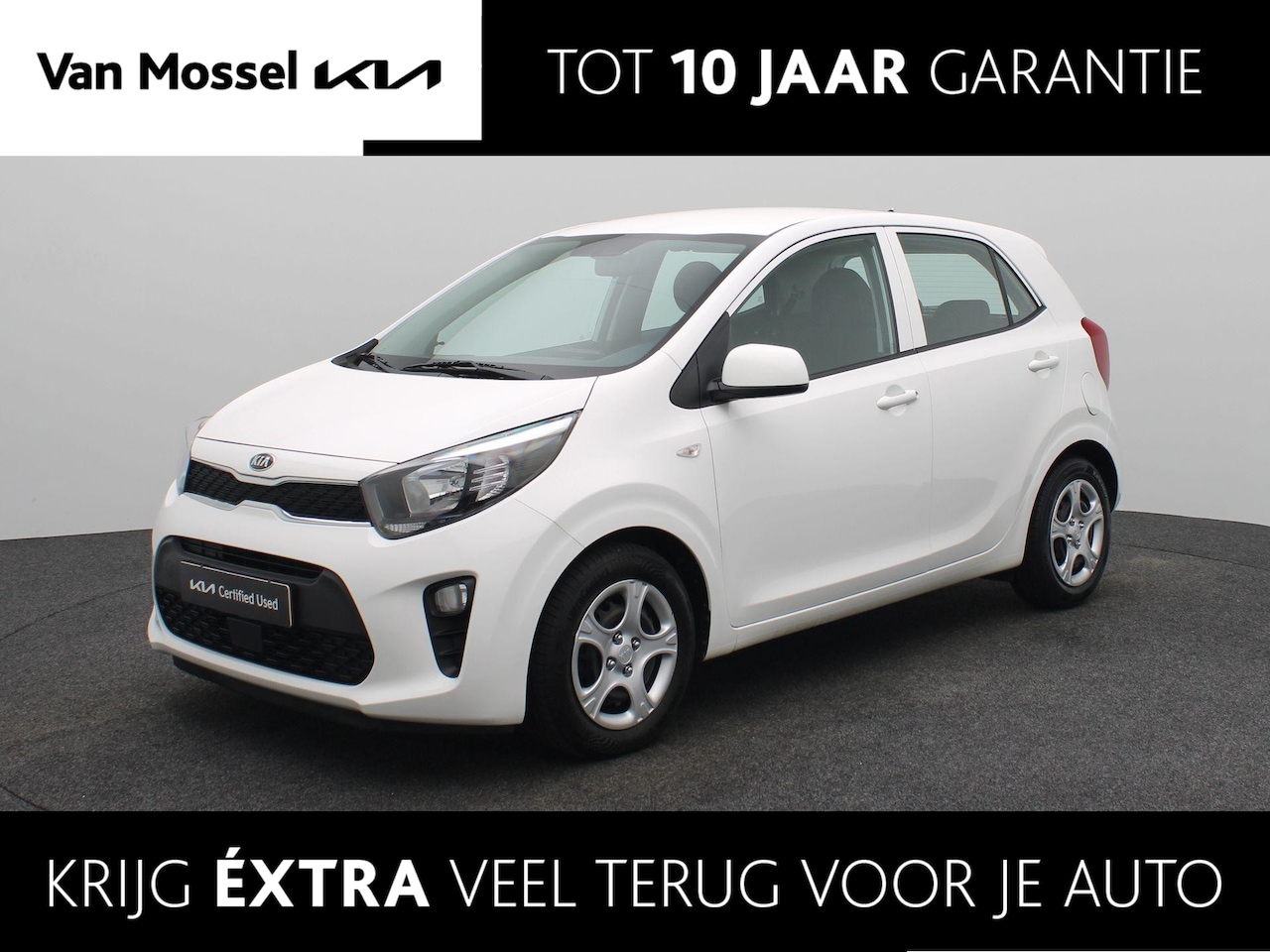 Kia Picanto - 1.0 DPi ComfortLine 5Zits Airco | Cruise | Bluetooth | Centr. Deurverg. incl. Afstand.Bed. - AutoWereld.nl