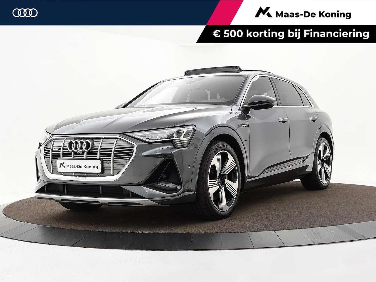 Audi e-tron - 55 408pk Quattro S edition 95 kWh · SOH 95,6% · Panoramadak · 360 Camera · B&O Audio · Sto - AutoWereld.nl
