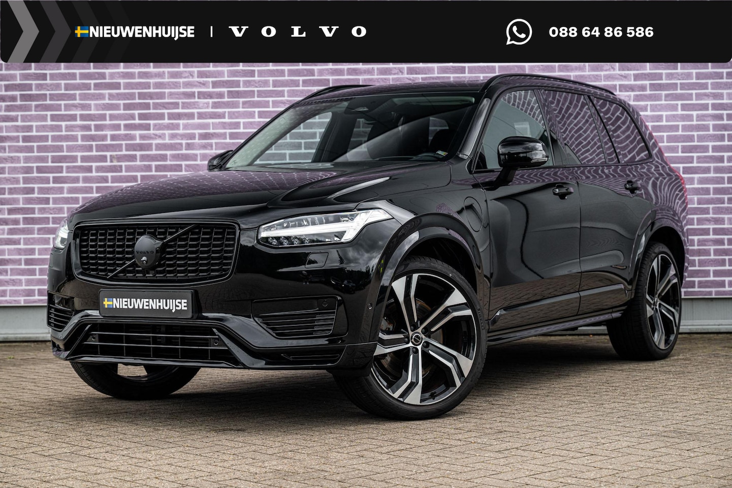 Volvo XC90 - 2.0 T8 Recharge AWD Ultimate Dark | Plug-in Hybrid (PHEV) | Trekhaak | Luchtvering | 360 G - AutoWereld.nl
