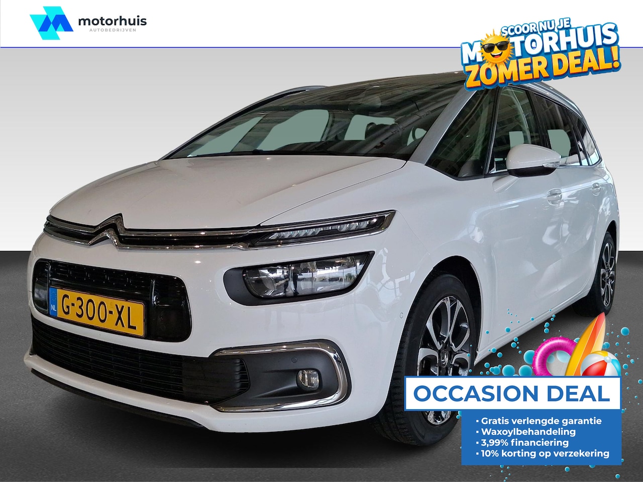 Citroën Grand C4 SpaceTourer - 1.2 130pk Business 7 Persoons | 12 Volt aansluiting in bagageruimte | 2 individuele inklap - AutoWereld.nl