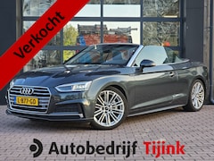 Audi A5 Cabriolet - 2.0 TFSI MHEV 252PK Sport Pro Line | Automaat | Trekhaak | Leder | Stoelverwarming & venti