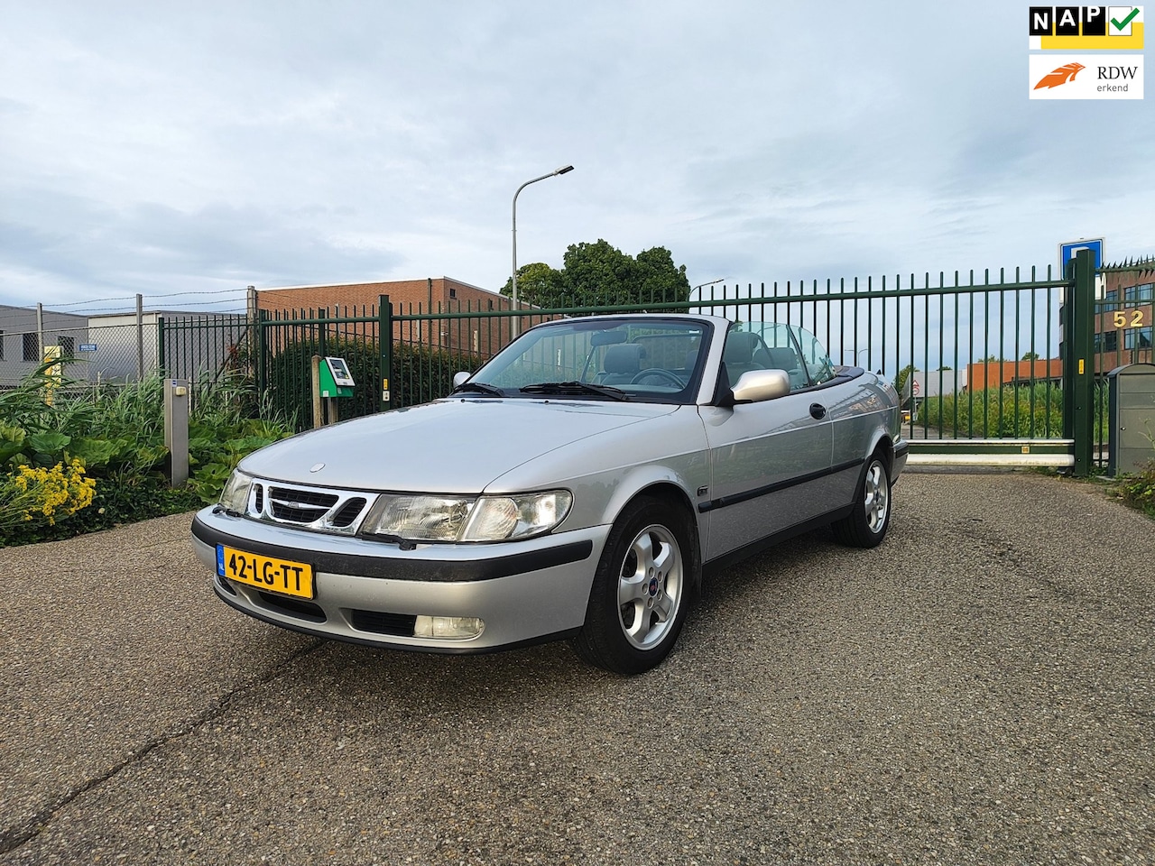 Saab 9-3 Cabrio - 2.0t S Automaat! Airco! Apk! Nap!!! - AutoWereld.nl