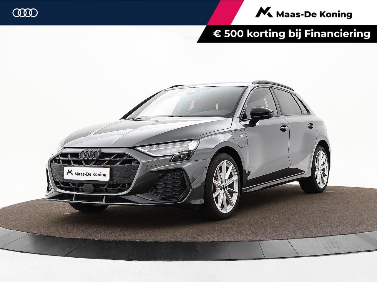 Audi A3 Sportback - 45 TFSIe 272pk S-tronic S edition Competition · Camera · Sonos Audio · Elektrische stoelve - AutoWereld.nl