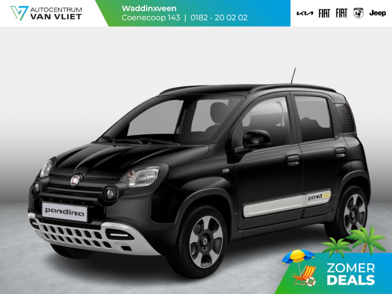 Fiat Pandina - Cross | Airco | Cruise | Dakrails | 15" | PDC | Apple Carplay - AutoWereld.nl