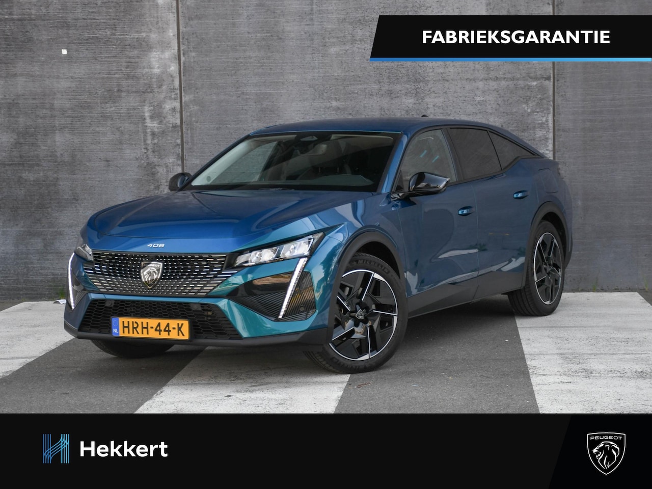 Peugeot 408 - Allure Advantage 1.6 HYbrid 225pk Automaat DODE HOEK | CAMERA VOOR + ACHTER | DAB | STOELV - AutoWereld.nl